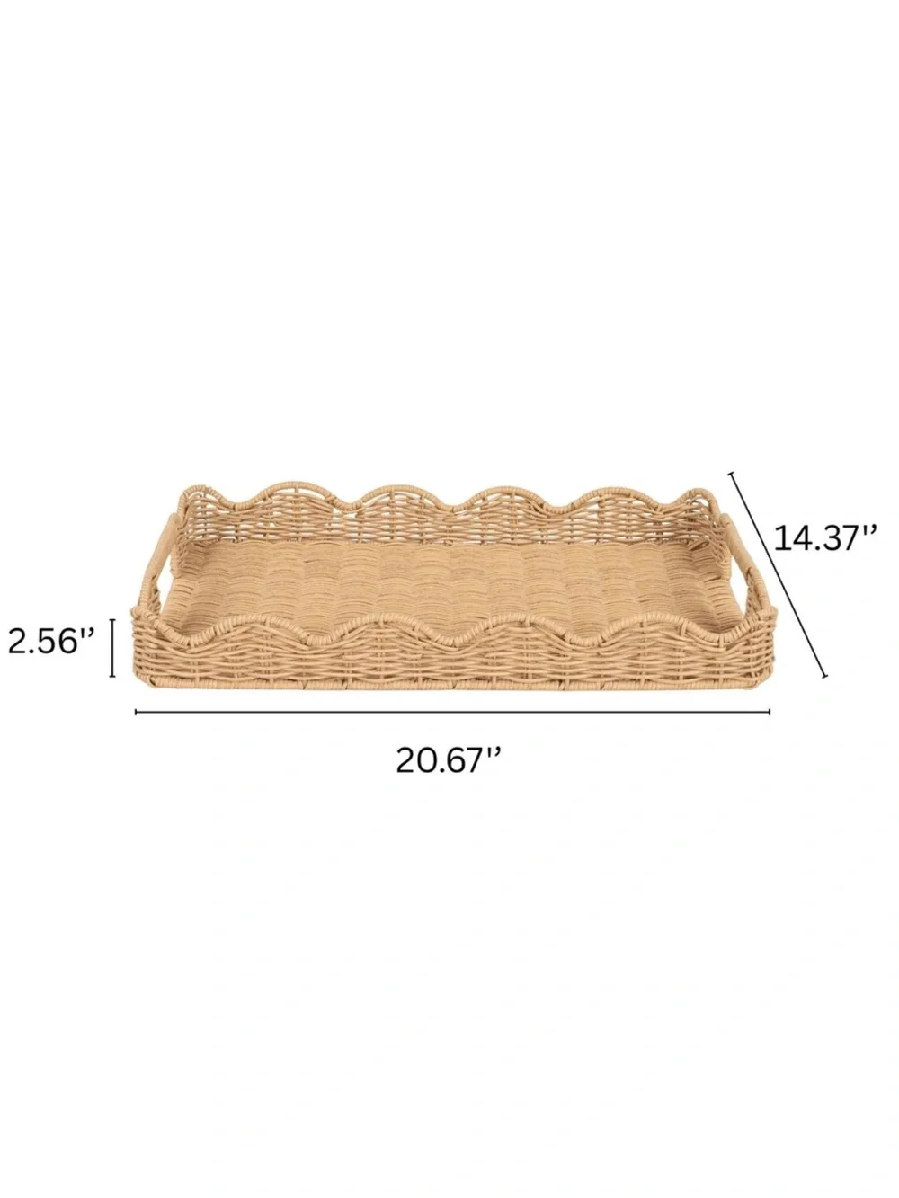 Better Homes & Gardens Rattan Tray